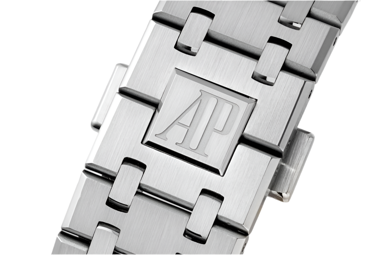 AP Royal Oak Purple Dial White Gold Plated Chronograph