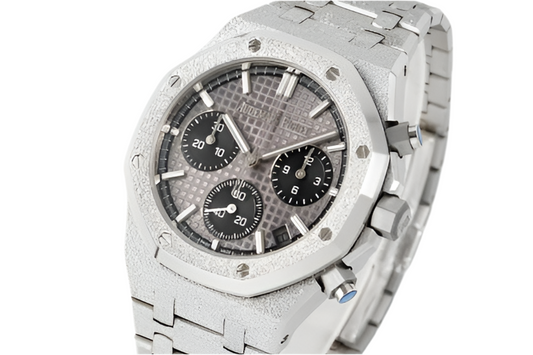 AP Royal Oak 26239BC.GG.1224BC.01 Chronograph Frosted White Gold Limited Edition