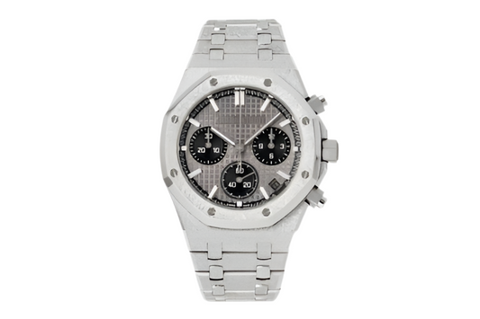 AP Royal Oak 26239BC.GG.1224BC.01 Chronograph Frosted White Gold Limited Edition